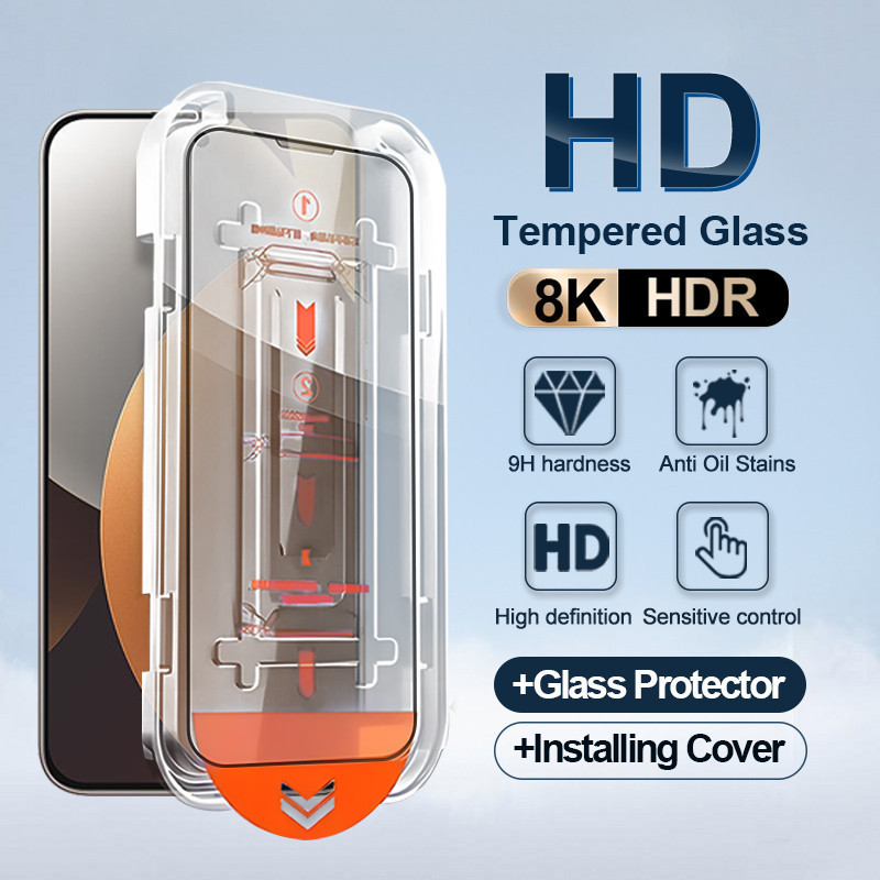 Redmiหมายเหตุ15 Pro 5GกระจกนิรภัยสําหรับRedmiหมายเหตุ13 14 15 Pro Plus 5G 4G Mi 15T 14T 13T 12T 11T 10T Proอัพเกรดใหม่ติดตั้งง่ายอัตโนมัติกําจัดหน้าจอProtector