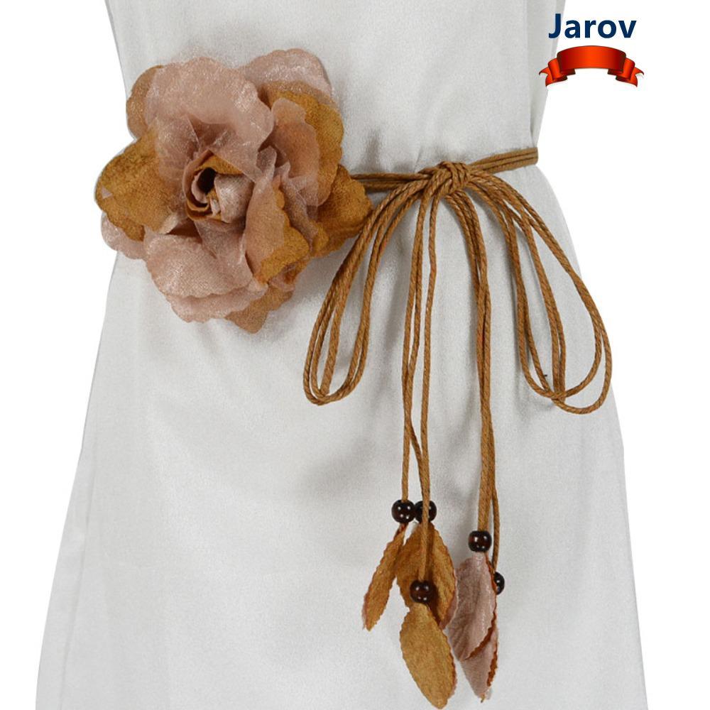 JAROV Bohemian Waistband Women Dress Accessories Handmade Tie Strap
