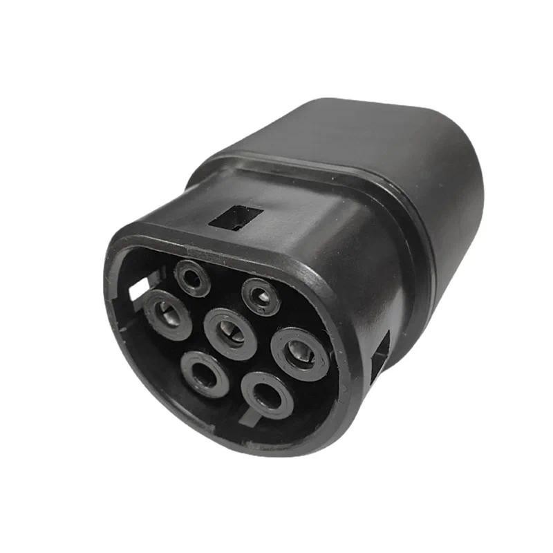 A040-V2L Discharger สําหรับ Type2 EU Plug รถ Discharge EV อะแดปเตอร์สายเคเบิลสําหรับ BYD Discharge V