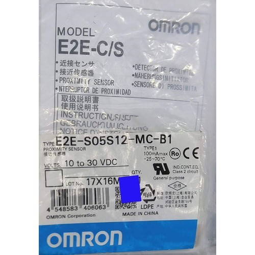 1PC ใหม่ Omron E2E-S05S12-MC-B1 Proximity Sensor จัดส่งฟรี E2ES05S12MCB1