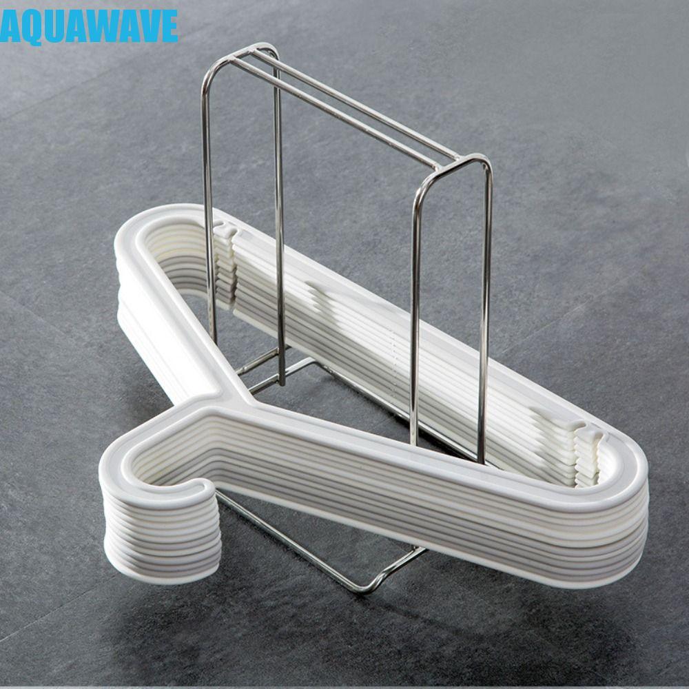 AQUAWAVE Stacker Rack ไม้แขวนเสื้อสแตนเลส ความจุใหญ่ ประหยัดพื้นที่ สําหรับตู้เสื้อผ้าและซักรีด