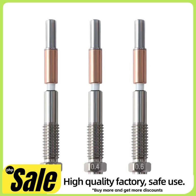 Bimetal หัวฉีด 0.2/0.4/0.6 มม.,Nozzle สําหรับ QIDI Q2 Q2c 3D เครื่องพิมพ์, สําหรับ PLA, PETG, ABS, A