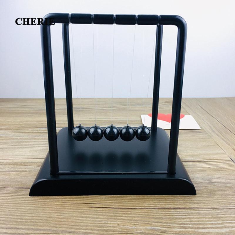[Chery] Newton Cradle Pendulum Balls ของเล่นเพื่อการศึกษาสําหรับเด็กสําหรับโต๊ะ Living
