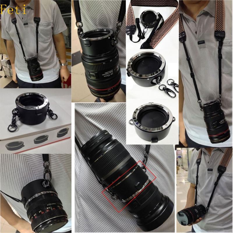 Feti แบบพกพาเลนส์แลกเปลี่ยนอะแดปเตอร์เลนส์ Flippers สําหรับ EF RF ไม่มีรอยต่อ EF ถึง RF การสลับการถ่