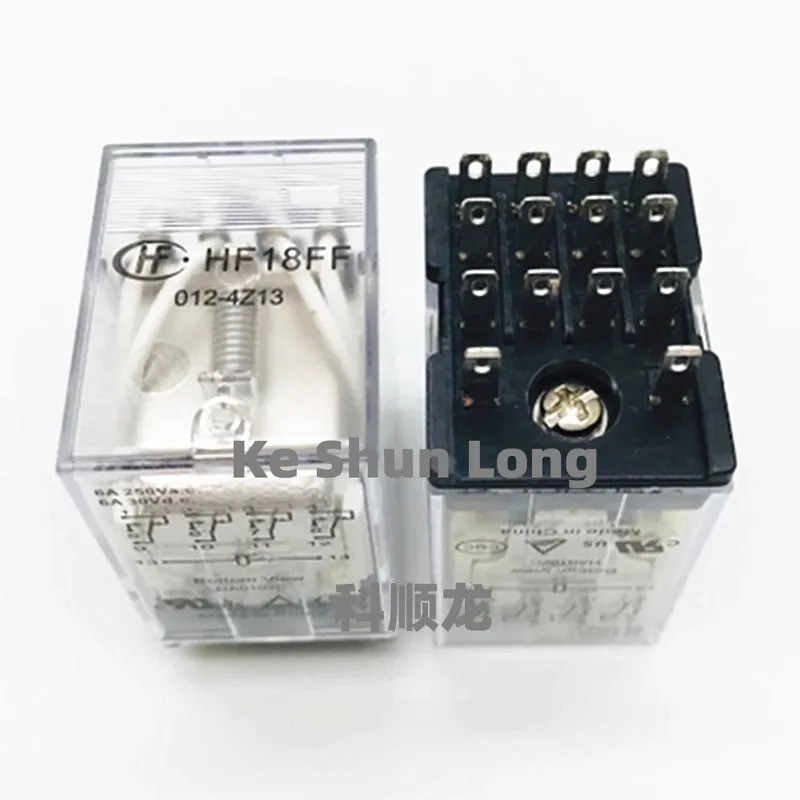 100% ใหม่Original JZX-18FF HF18FF 012-4Z1 012-4Z13 HF18FF/012-4Z13 12VDC HF18FF/024-4Z13 24VDC 6A รี