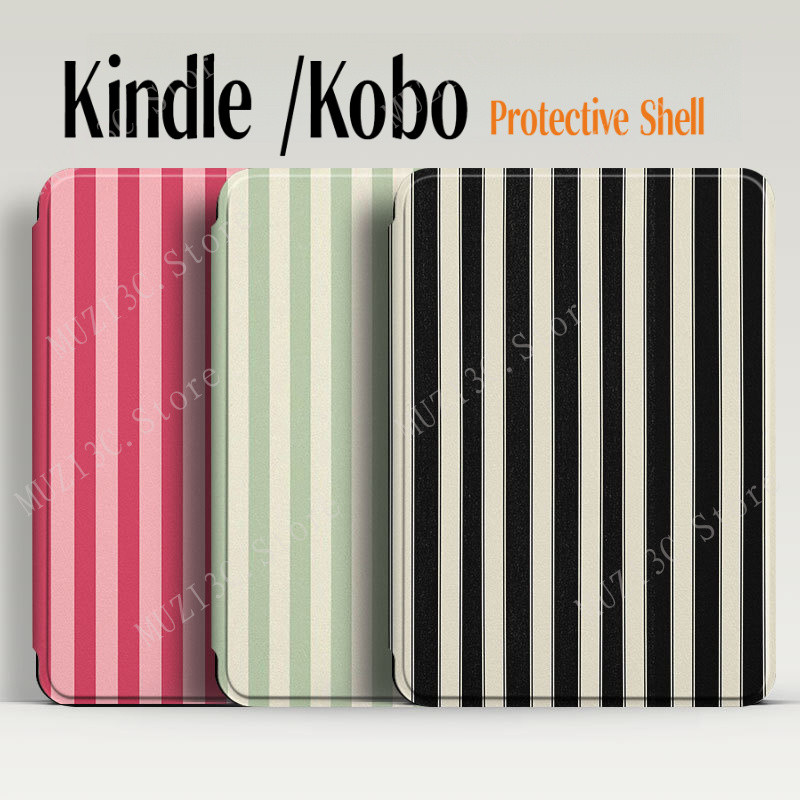 ลายสําหรับ Kobo Libra 2 2021 N418 ฝาครอบ Clara 2E BW สี 6"Kindle Colorsoft 12th 11th 8th KPW6 สมาร์ท