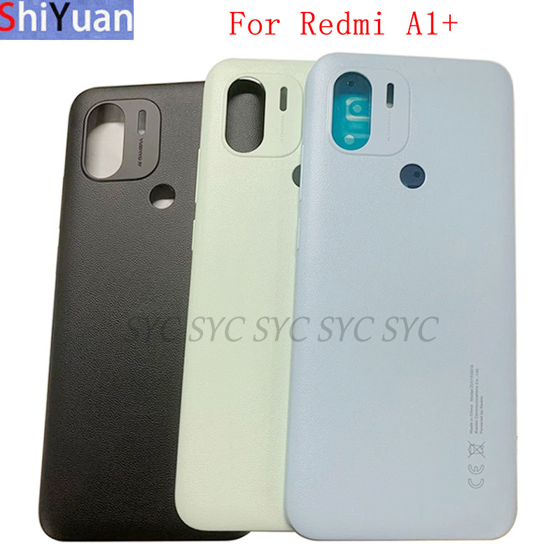 ฝาครอบแบตเตอรี่ด้านหลังแผงประตูสําหรับRedmi A1+ A1 Plus 220733ชิ้นส่วนเปลี่ยนฝาหลัง เอสเอฟจี