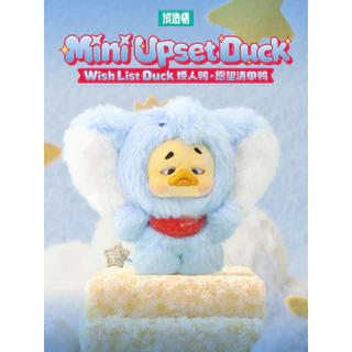 พร้อมส่ง🇹🇭 MTA. Mini UpsetDuck Wish List Duck Plush Keychain Blind Box（กด6ชิ้น=1box）