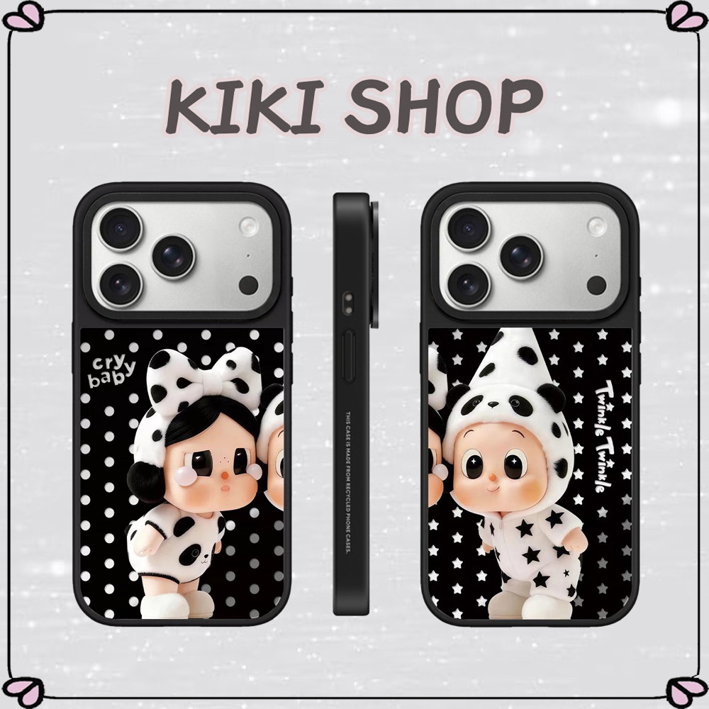 KIKI SHOP เคสโทรศัพท์สําหรับ iPhone 17ProMax 17pro 17 16promax 16pro 16 15promax 15 14promax 14 13promax เคสแข็ง 12 12promax case น่ารัก crybaby Twinkle iPhone 13 case quake-proof