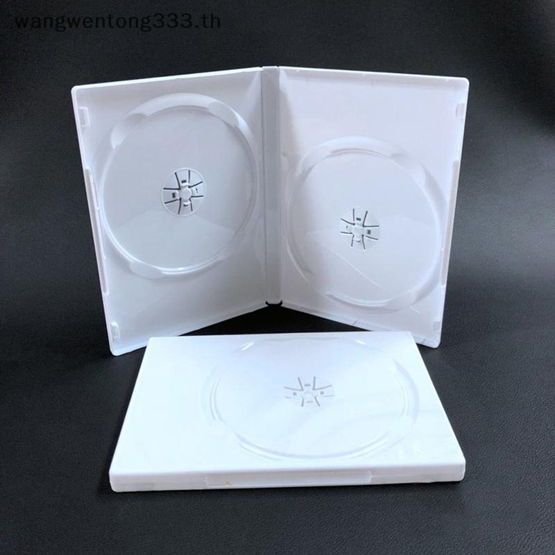 { WWTH } อุปกรณ์เสริม DIY CD Game Case Cover Protective Box สําหรับ PS2 PS3 Game Disk Holder CD DVD 