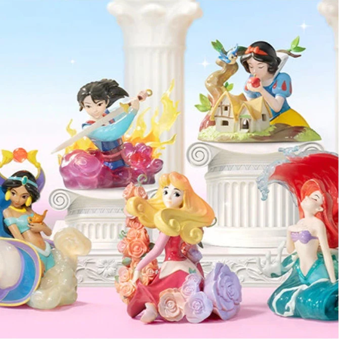 52TOYS Disney Princess ART GALLERY 2.0 เจ้าหญิงดิสนีย์ แกลเลอรี่ศิลปะ กล่องตาบอด สไตล์ที่เลือกได้ น่ารักตุ๊กตา ของเล่น