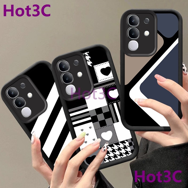 เคส Vivo Y29 4G / Vivo Y31 Pro 5G / T4X 5G tpu เลนส์ป้องกันเคสโทรศัพท์แฟชั่น PJCP
