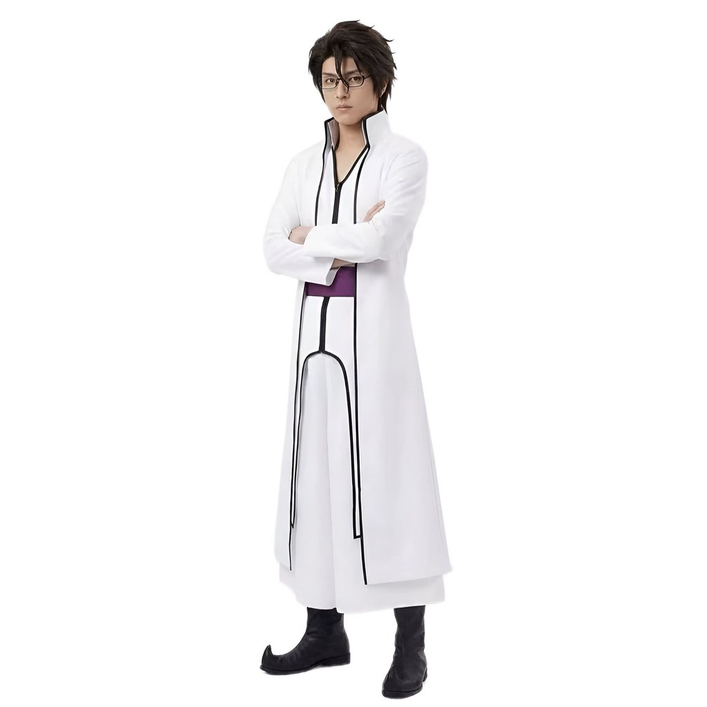 Bleach Squad Captain Aizen Sousuke Baki cosplay kimono anime cosplay costume full set