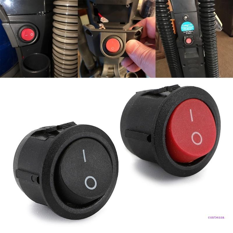 CON 5 ชิ้น Marine Rocker Switches 250V 6A 125V 10A สวิตช์ไฟ 2 ขา 2 ตําแหน่ง