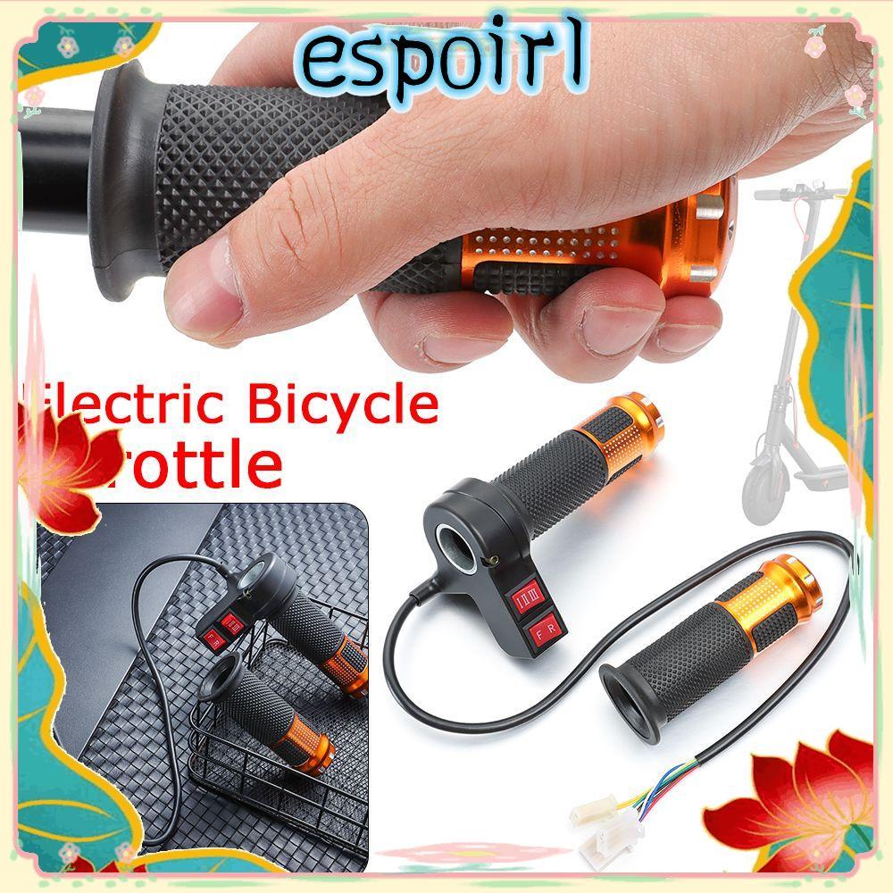 ESPOIR ไฟฟ้าจักรยานคันเร่ง Grip ไฟฟ้าสกู๊ตเตอร์ทนทาน 24 V/36 V/48 V/64 V/72 V/96 V E-Bike คันเร่ง Gr