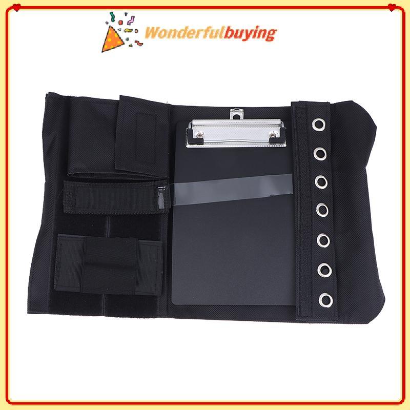 WBTH Pilot Kneeboard ผ้า Oxford พร้อมสายปรับการบินขาสายรัดบอร์ด Pilot Kneeboard ผ้า Oxford พร้อมสายป