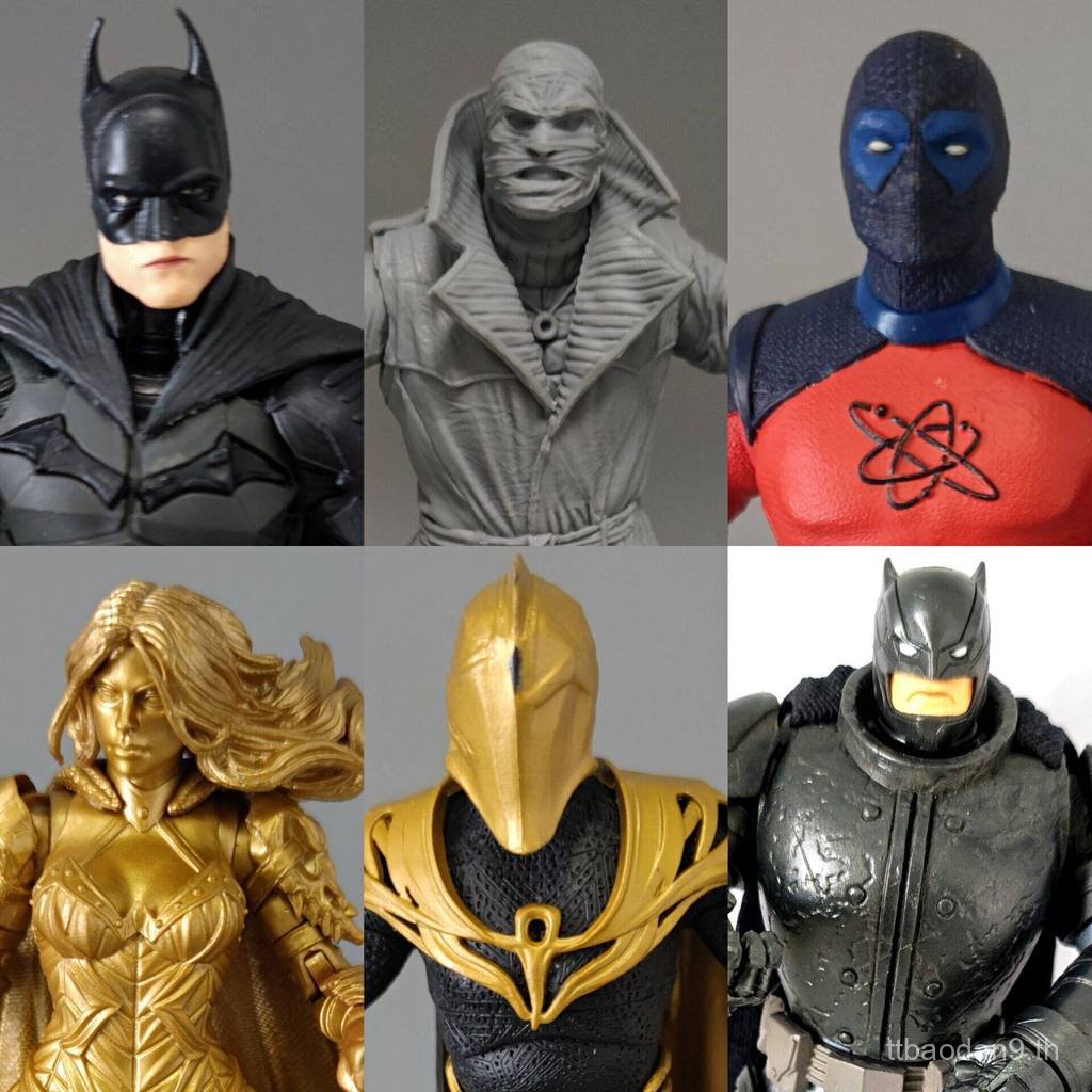 สินค้าใหม่ McFarlane No Accessories Bulk Batman Miracle Female Doctor Fate Atomic Man Action Figure