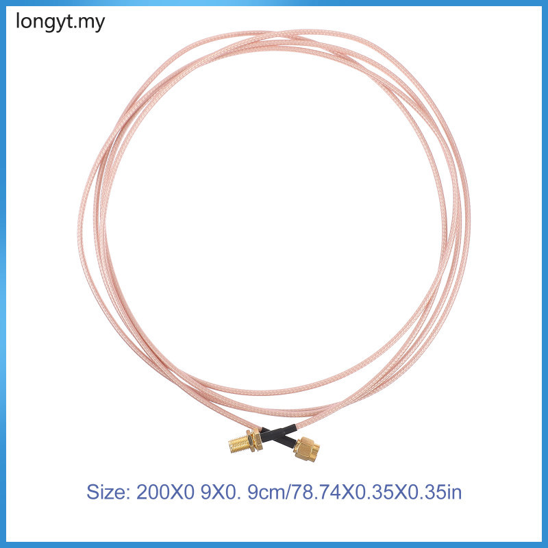 Longyt Coax Cable Adapter RG316 Cord SMA Male to Female