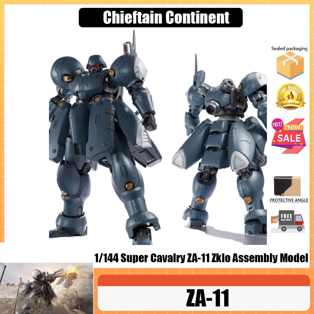 หัวหน้าทวีป ZA-11 หัวหน้าทวีป 1/144 Super Action Cavalry ZA-11 Zakron ประกอบประกอบรุ่น