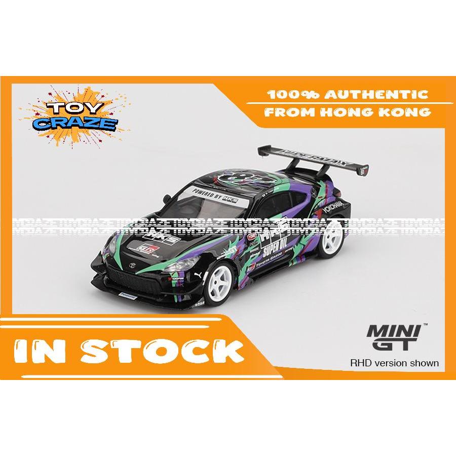 [Authentic] Mini GT #1005 Toyota GR86 HKS TYPE R 2022 Tokyo Auto Salon Model Car