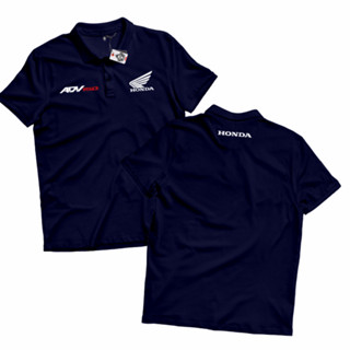 【polo】 KARIMAKE เสื้อโปโล Honda ADV 150 เสื้อโปโล เสื้อยานยน…