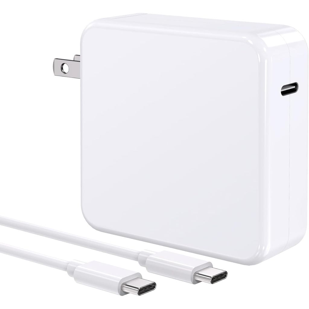 Mac Book Pro Charger 61W USB C Charger Power Adapter ใช้งานร่วมกับ MacBook Pro 13 นิ้ว/12 นิ้ว,2021,