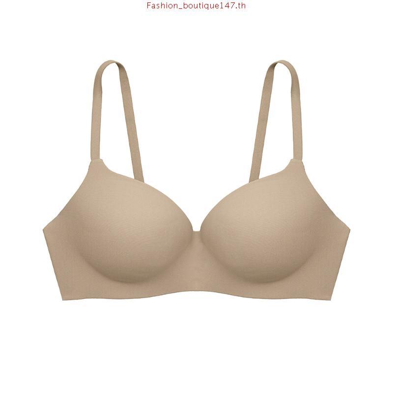 SABINA BRALESS เสื้อชั้นในไม่มีโครง Seamless Fit รุ่น Pretty Perfect  รหัส SBU9800C2 สีเนื้ออ่อน
