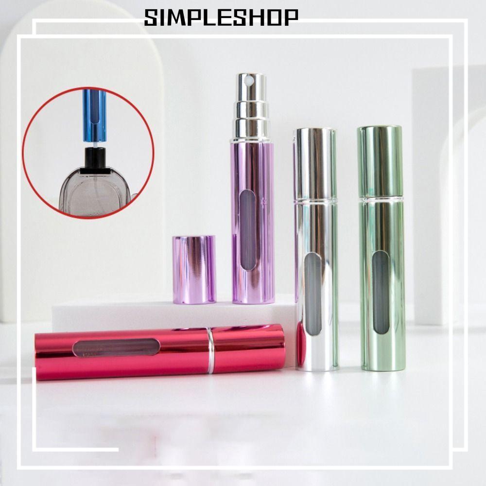 SIMPLESHOP Atomizer Bottle, Refillable with Spray Perfume Bottle, Scent Pump 10ml Mini Portable Liqu