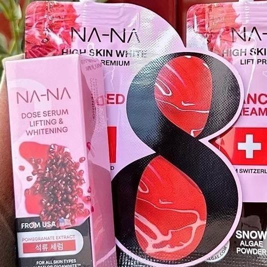 เซรั่ม1 ครีมฟิลเลอร์2 NANA เซรั่มทับทิม โดสเซรั่มคุณโจ้ ครีมฟิลเลอร์ เซรั่มทาหน้า ครีมทาหน้า