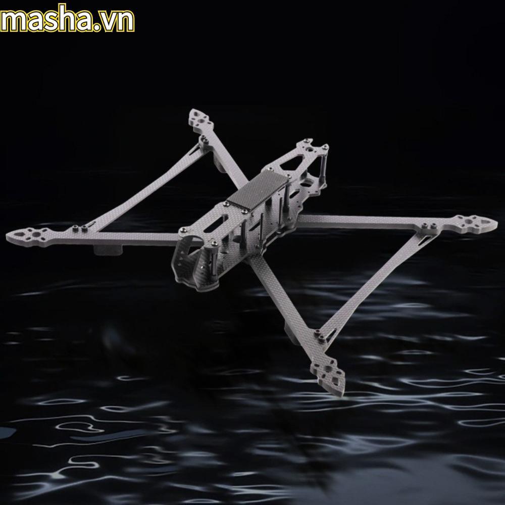 Racing Drone กรอบ, 8/9/10 นิ้ว H-Type Drone กรอบชุด,ทนทานคาร์บอนไฟเบอร์ 376/38/427 มม.ฐานล้อสีเทา FP