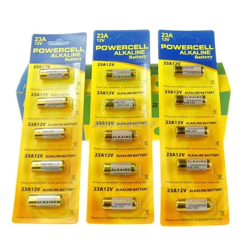 แบตเตอรี่อัลคาไลน์ 12V สำหรับประตูรีโมทคอนโทรลและโคมระย้า - รูปที่ 2