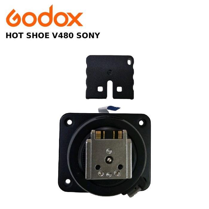 Godox รองเท้าร้อนสําหรับ Godox V480 S สําหรับ SONY Flash Hotshoe