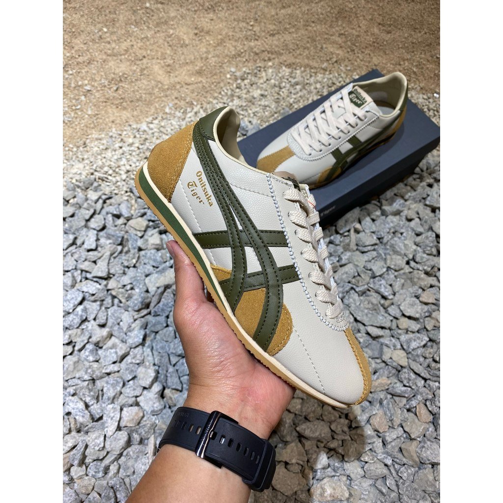 2026Asics Onitsuka Tiger Runspark YYT ผู้ชายผู้หญิงรองเท้าสบายๆรองเท้าแบนรองเท้าผ้าใบกีฬารองเท้า Jog