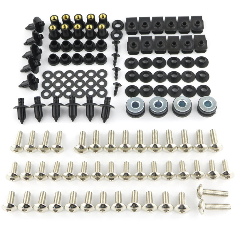 ชิ้นส่วนรถจักรยานยนต์ Full Fairing Bodywork Bolts Kit Fit สําหรับ Suzuki B-king 1300 Gsr 400 Gsr750 