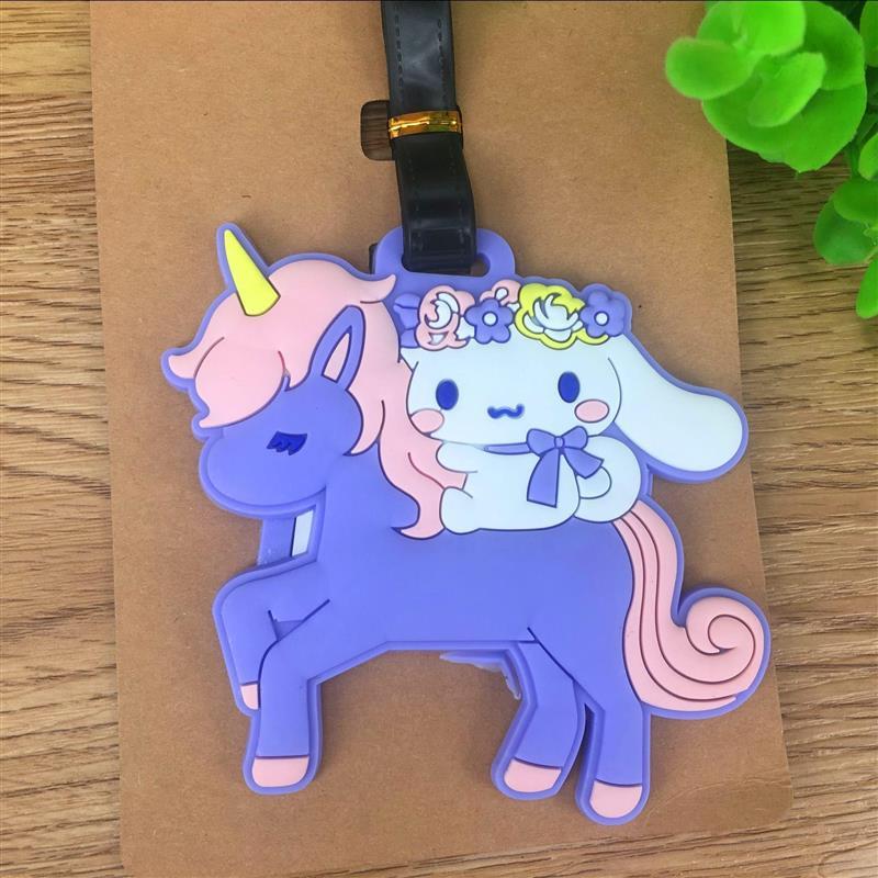 U4FN Travel Essential Boarding Pass Clownfish PC สุนัขพุดดิ้งสุนัขอบเชยสุนัข Sanrio XO Kuromi แท็กกร