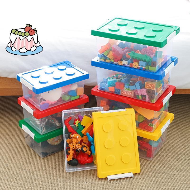 [Sep] เด็กบล็อกอาคารกล่องเก็บของเล่นOrganizer Stackable Blockกรณีคอนเทนเนอร์หนังสือผู้ถือเครื่องเขียนSundriesขนมขบเคี้ยวคอนเทนเนอร์ [COD]