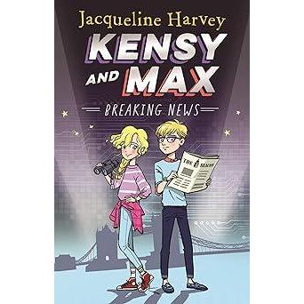 [BnB] USED Kensy และ Max 1: Breaking News โดย Jacqueline Harvey (มือสอง: ดี)