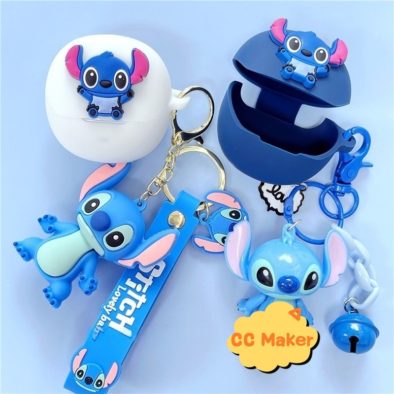 For QCY MeloBuds Pro Case Suitable for QCY HT08A Silicone Soft Case Cute Keychain QCY MeloBuds Pro S