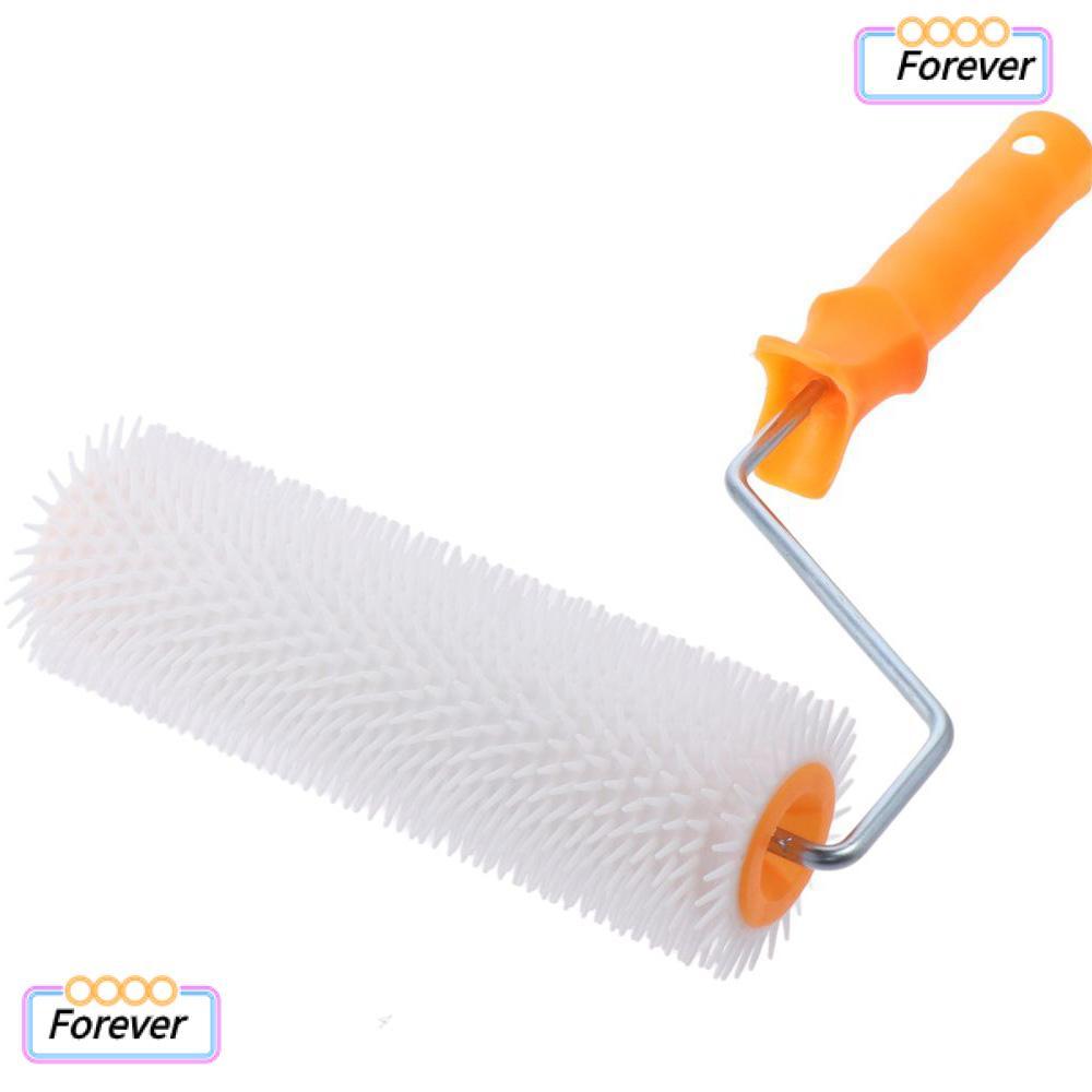 FOREVER Latex Floor, Durability 23cm/9 Spike Roller, Paint Brush Roller Plastic Leveling Screed Epox