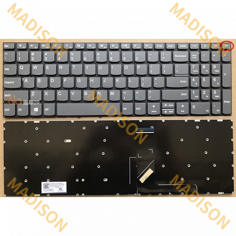 สําหรับ Lenovo E53-80 V130-15AST 300s-15 S340-15 คีย์บอร์ดมินิใหม่-15 2019