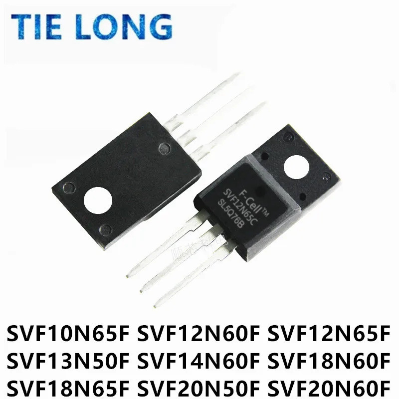 5PCS SVF10N65 SVF12N60 SVF10N65F SVF12N60F SVF12N65F SVF13N50F SVF14N60F SVF18N60F S20F S65F SVF20F 