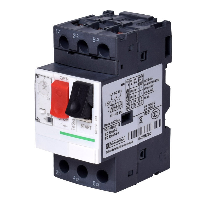 GV2-ME Motor Circuit Breaker Overheating Overload Motor Protection Switch Single Three-Phase 14c32c0