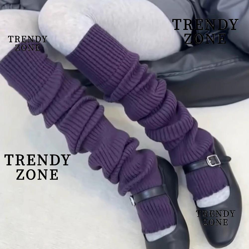 ถุงเท้าบัลเล่ต์ YZONE แบบกว่าเข่า สวมสบาย อุ่นและหนามาก เหมาะสำหรับฤดูใบไม้ร่วง