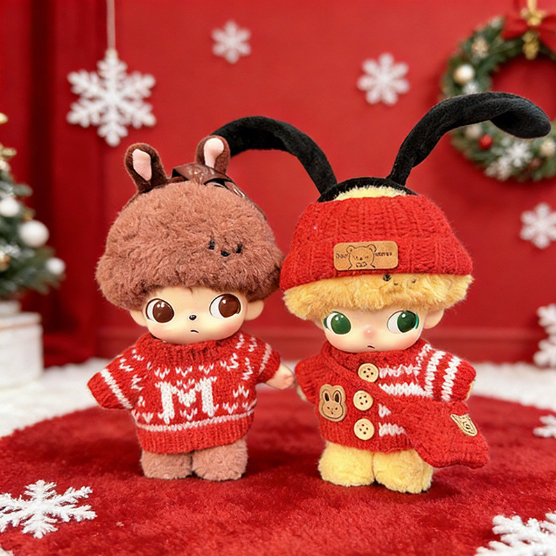 🔥ชุดตุ๊กตา Dimoo Journal of New Life ชุดเสื้อผ้าตุ๊กตาขนาด 10-15 ซม ชุด Dimoo New Year Clothes