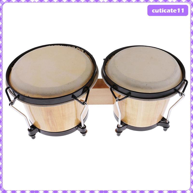 [Cuticate1] Professional African Djembe Hand Bongo Drum Percussion Music Instrument ของขวัญสําหรับผู