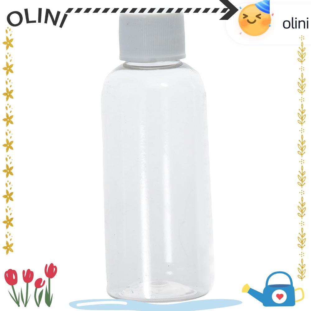 OLINI 10 ชิ้น Ginger Shot ขวดรั่ว Freezable Wellness Juice Shot 60ml ภาชนะพลาสติก