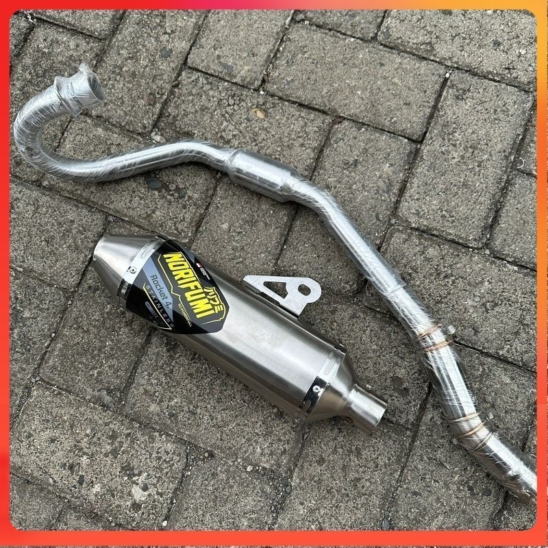 Norifumi Rocket 4 ท่อสําหรับ honda msx kawasaki ksr 110 ksr 125 ksr pro xrm 110 xrm 125