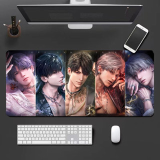 Anime Love และ Deep Space แผ่นรองเมาส์ขนาดใหญ่กันลื่น Seamin…