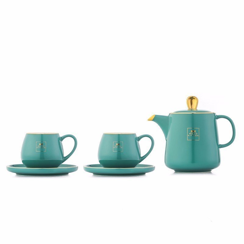 ชุดแก้วชิ้น 5 JC Corning GR/WK-MKB-5 Pots WORLD สีเขียว/KZ Gift-KITCHEN JSEH