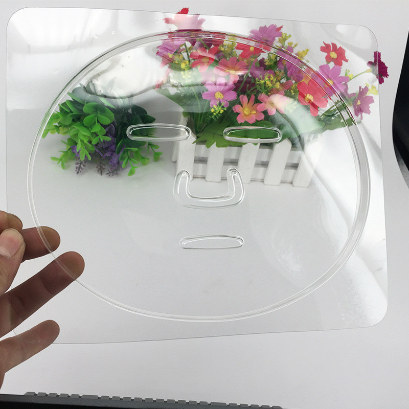 T ถาดผู้ถือหน้ากากหน้ากากสาหร่ายทะเล DIY แม่แบบ PVC Nude แผ่นแม่พิมพ์ Bureau หน้ากากคอลลาเจน